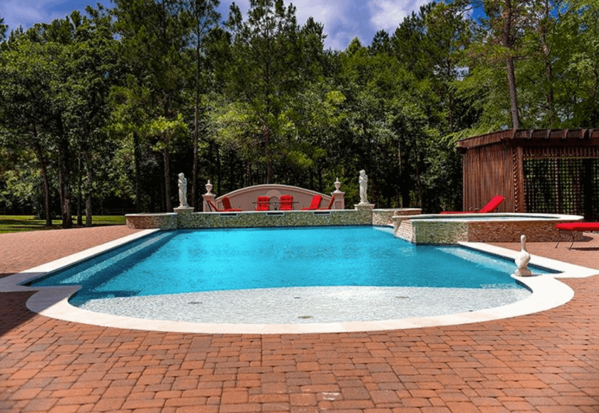 3.2 Million Newly Built Mediterranean Style Home In Magnolia, TX