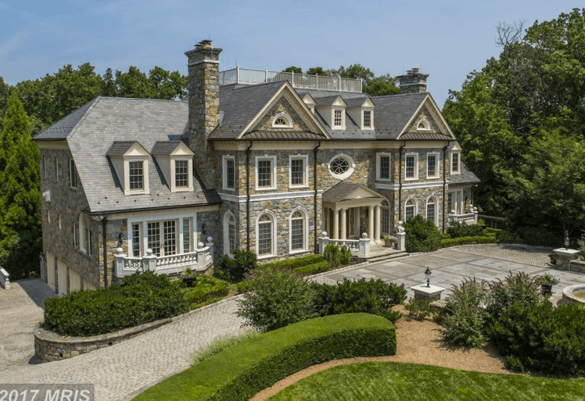 16,000 Square Foot Georgian Stone Mansion In McLean, Virginia - Homes ...