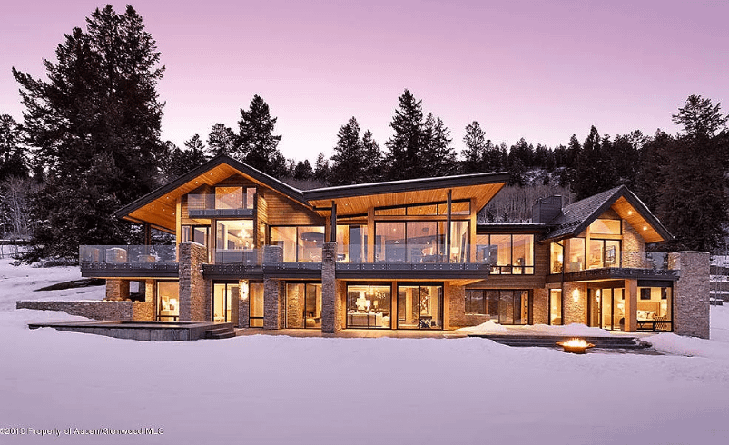 $25 Million Contemporary Style Home In Aspen, Colorado - Homes of the Rich