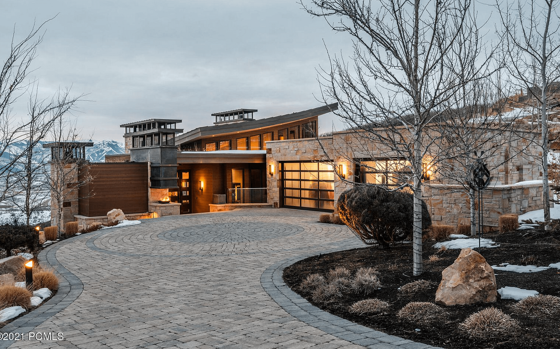 10.5 Million Contemporary Mountaintop Home In Park City, Utah Homes