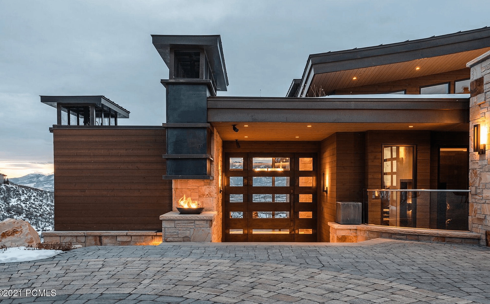 10.5 Million Contemporary Mountaintop Home In Park City, Utah Homes