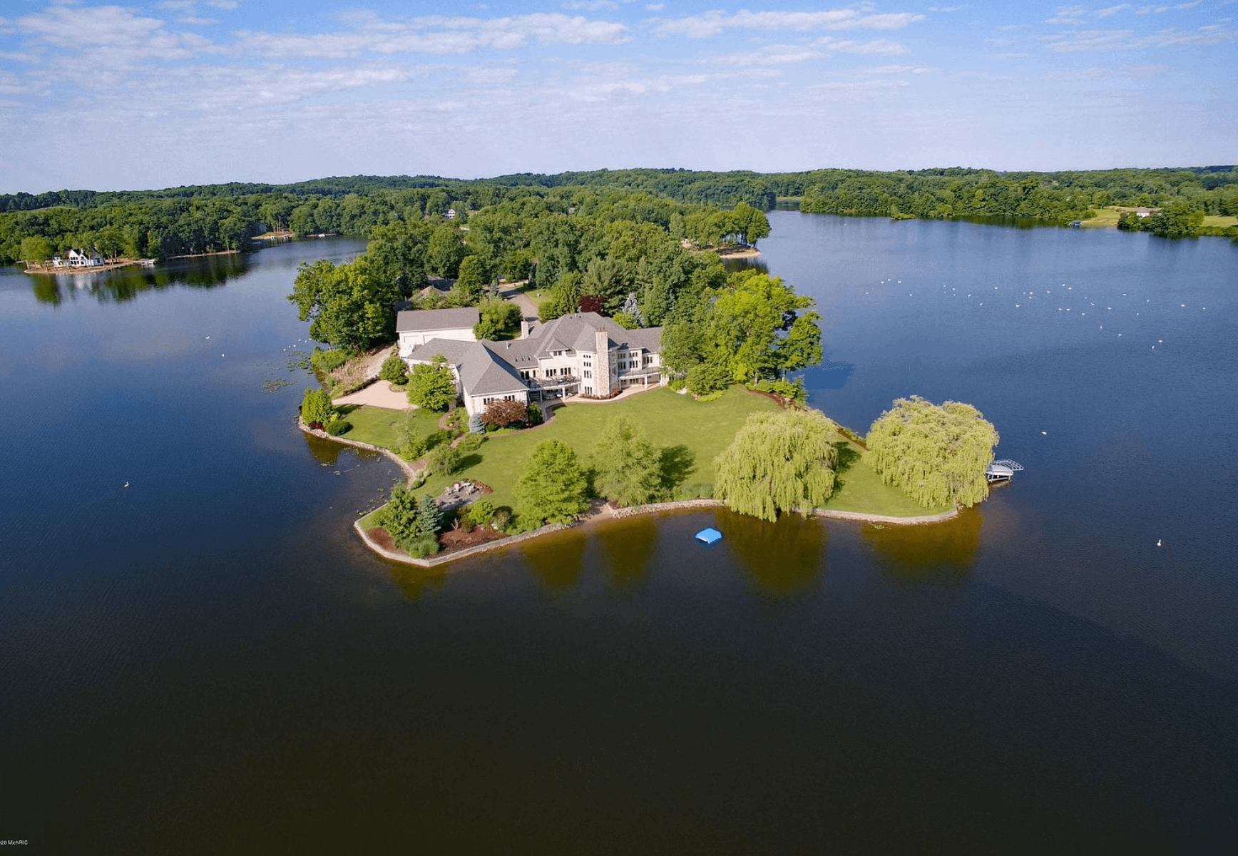 Lakefront Home In Sturgis, Michigan With Indoor Pool (PHOTOS)