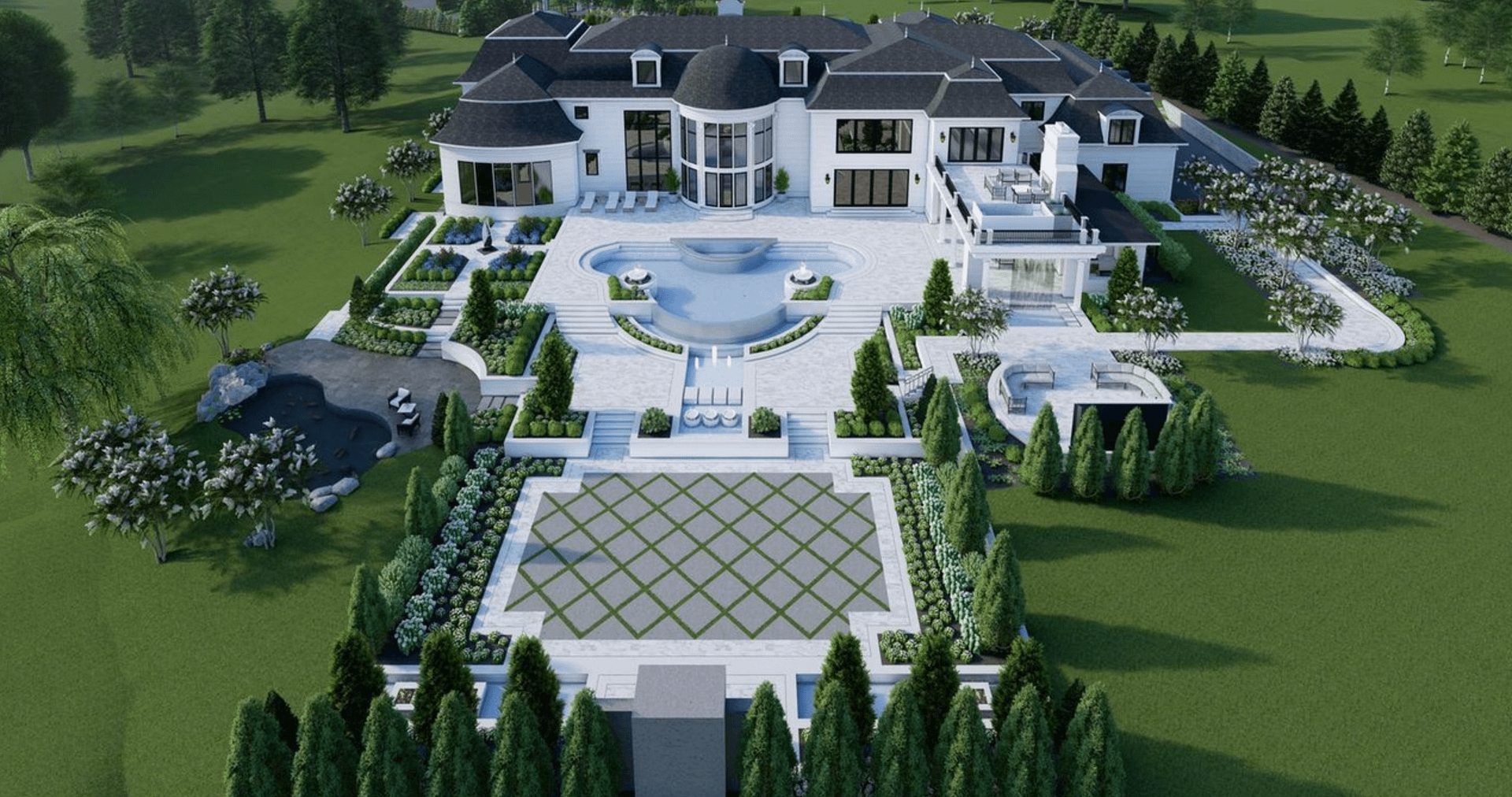 22 Million 22,000 Square Foot Proposed Home In McLean, Virginia (FLOOR