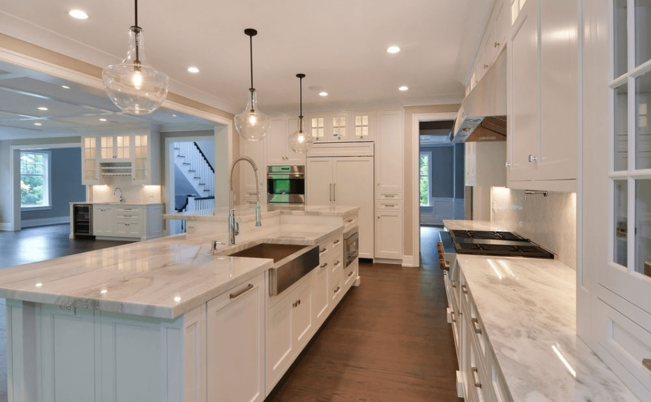 Newly Built Shingle & Stone Home In Roslyn, New York Homes of the Rich