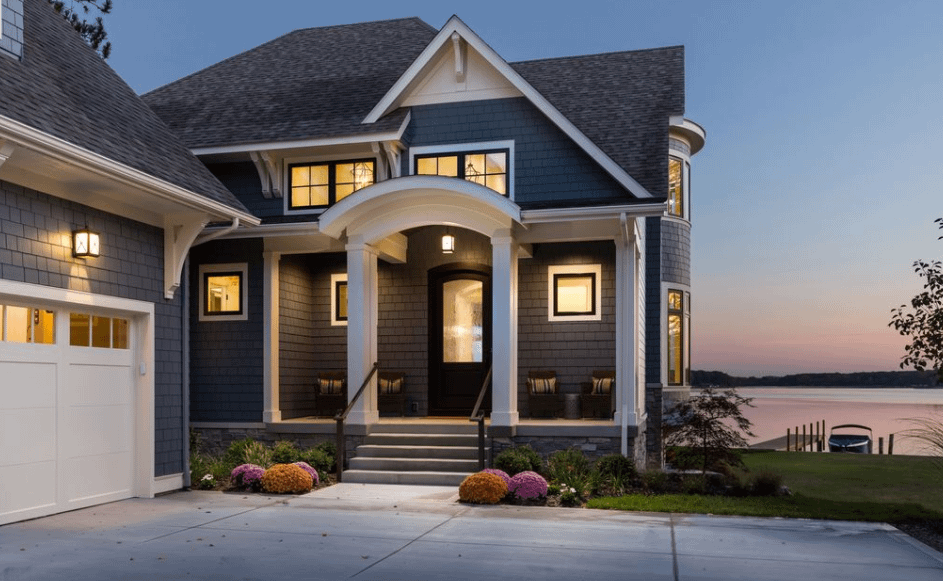 Newly Built Lakefront Home In Holland, Michigan Homes of the Rich