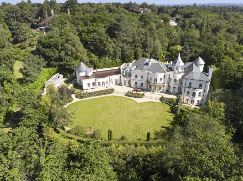 14,000 Square Foot Mansion In Surrey, England - Homes of the Rich