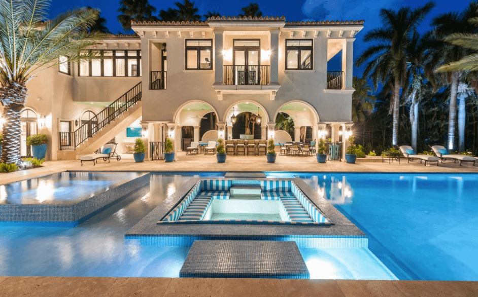 $23.995 Million Waterfront Mansion In Indian Creek Village, Florida ...