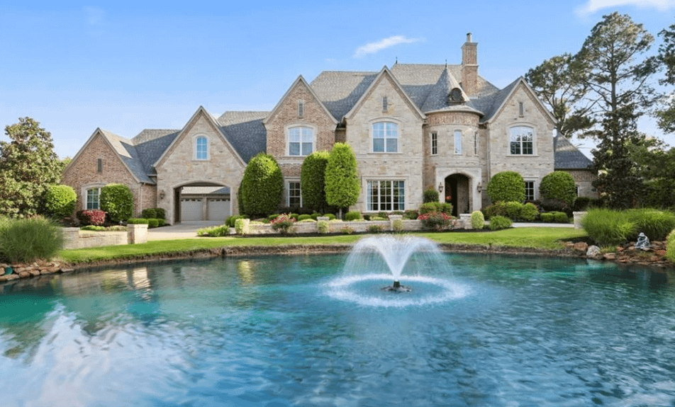 Gated Stone & Brick Home In Colleyville, Texas (PHOTOS) Homes of the Rich