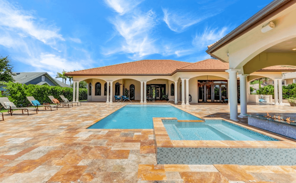 Gated Mediterranean Style Home In Miami, Florida - Homes of the Rich