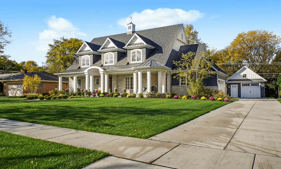 Newly Built Stone & Shingle Home In Western Springs, Illinois Homes