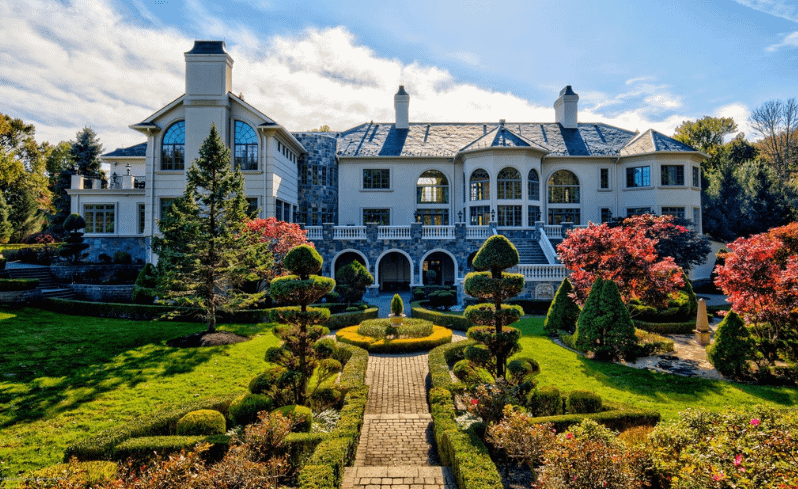 20,000 Square Foot Mansion On 8 Acres In Rumson, New Jersey - Homes of ...