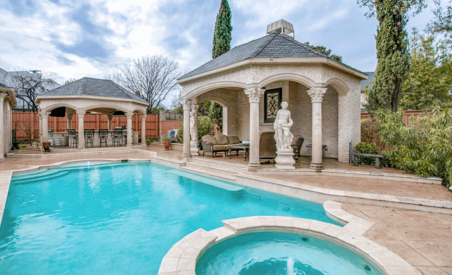 Brick & Stone Home In Plano, Texas Homes of the Rich