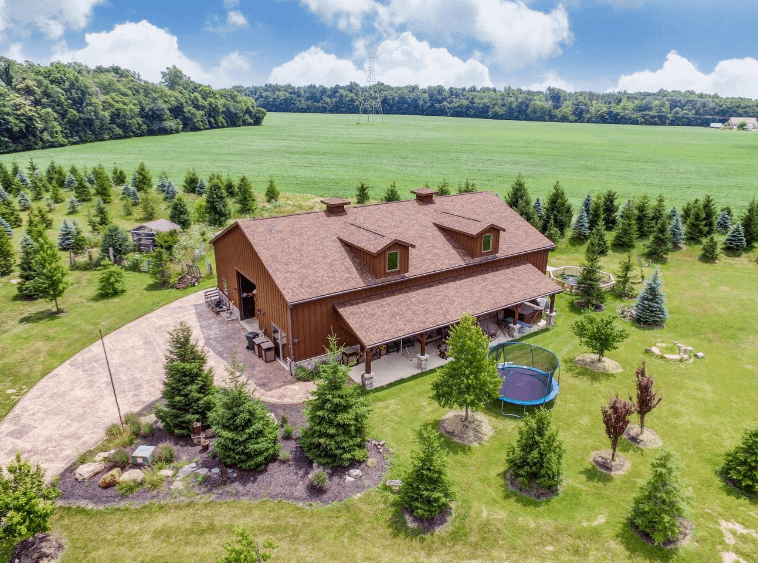 29 Acre Estate In Lima, Ohio Homes of the Rich