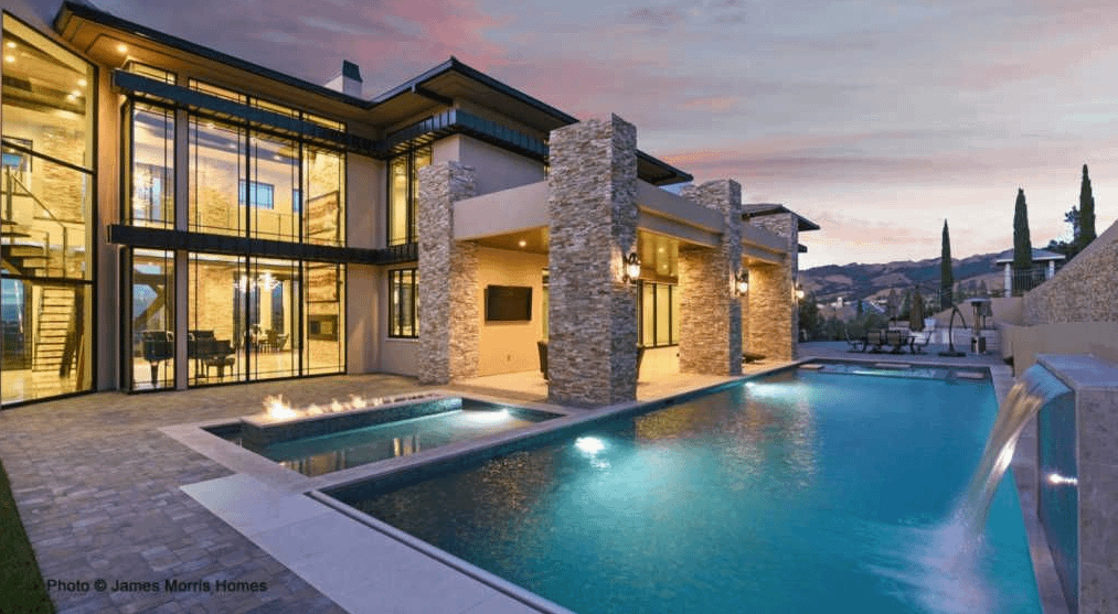 Contemporary Style Mansion In San Jose, California (floor Plans 