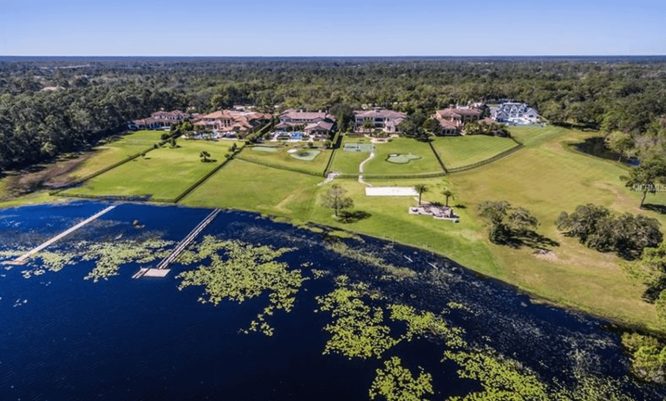 13,000 Square Foot Lakefront Mansion In Longwood, Florida Homes of the Rich