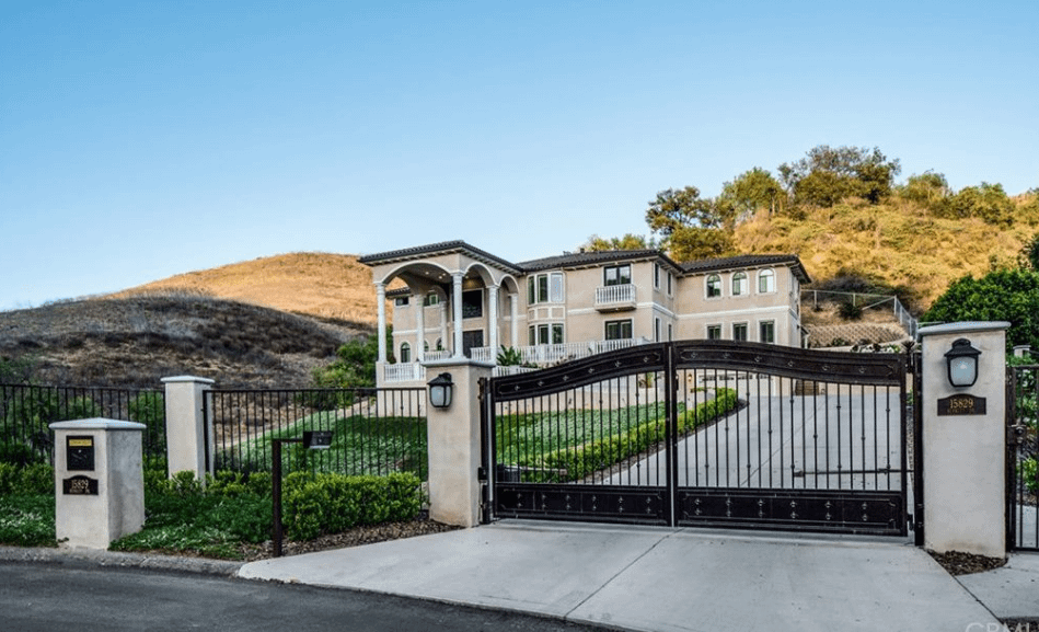 Gated Home In Chino Hills, California Homes of the Rich