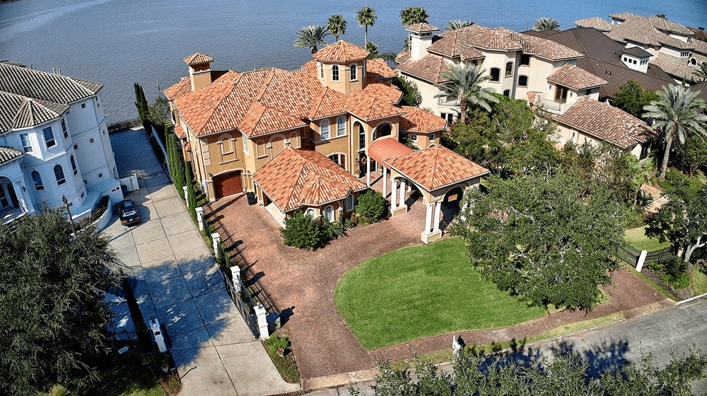 2 Million Tuscan Style Waterfront Home In League City, Texas Homes