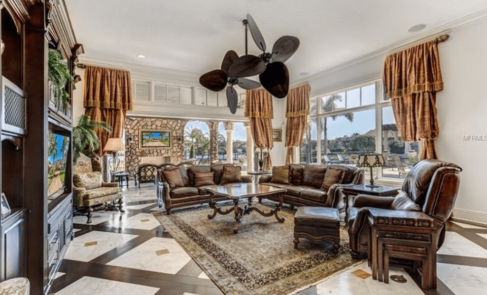 13,000 Square Foot Lakefront Mansion In Longwood, Florida Homes of the Rich