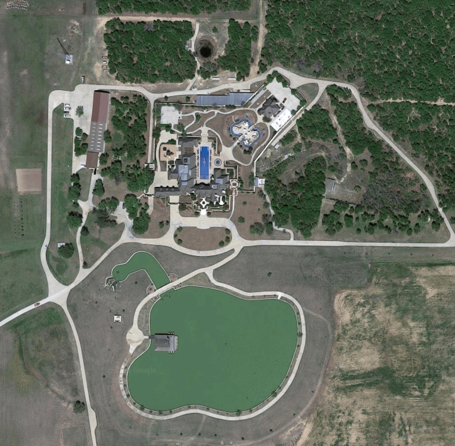 Billionaire's Texas Estate Has Its Very Own Water Park - Homes of the Rich