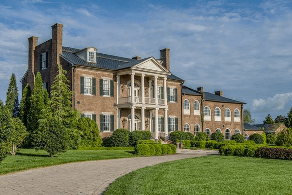 $6.9 Million Historic Lakefront Brick Mansion In Gallatin, TN - Homes ...