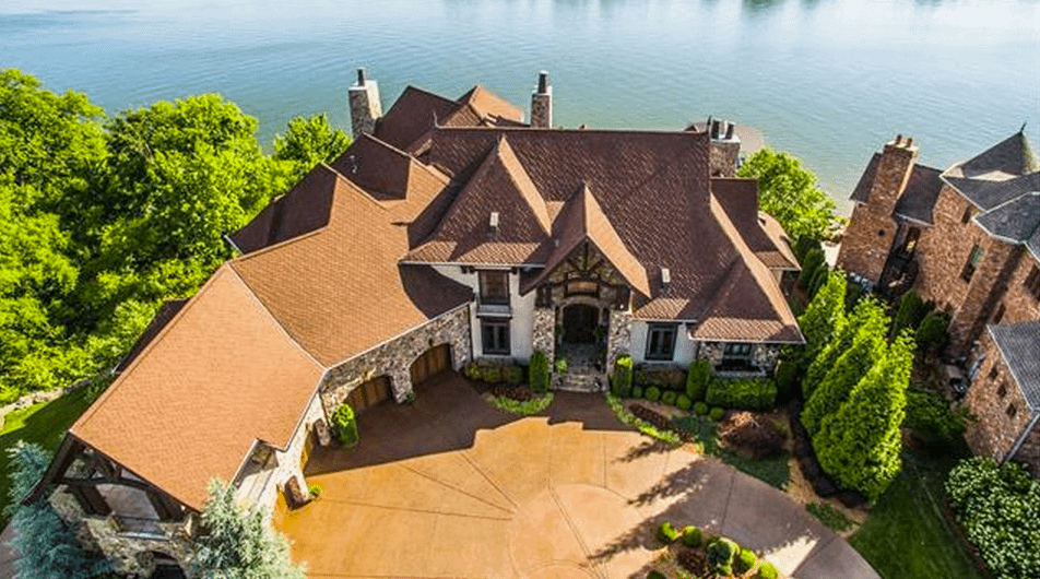 $3.499 Million Lakefront Mansion In Gallatin, Tn - Homes Of The Rich