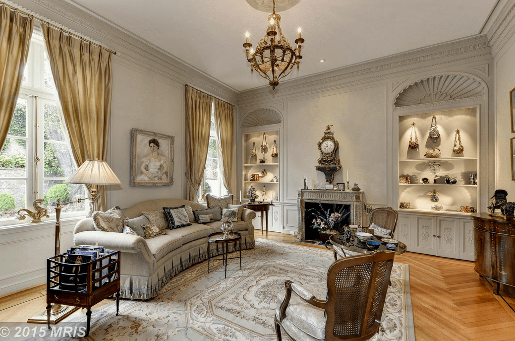 $12 Million Beaux Arts Style Limestone Mansion In Washington, DC ...