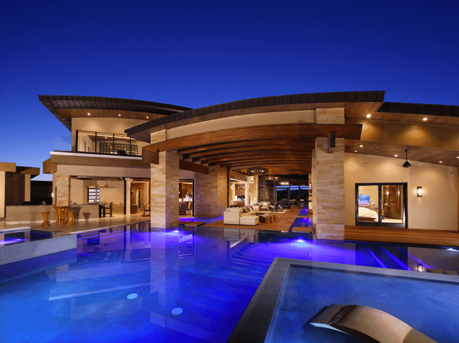 Waters Edge - A Stunning Contemporary Mansion In Las Vegas, NV - Homes ...