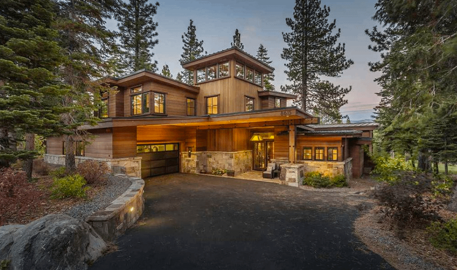 $4.295 Million Wood & Stone Home In Truckee, CA - Homes of the Rich