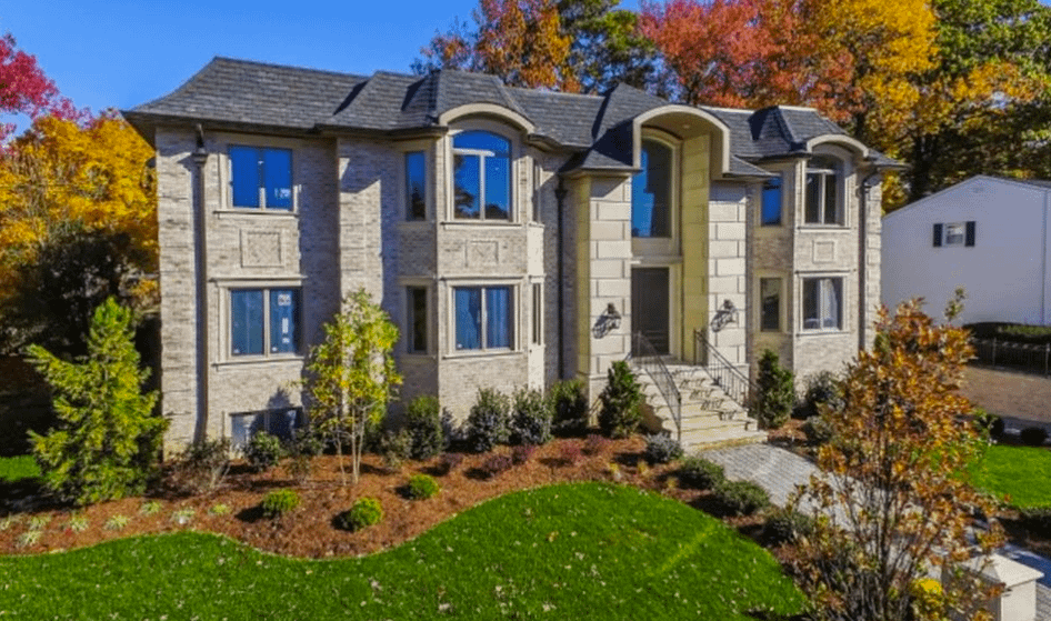 2.5 Million Newly Built Brick, Stone & Stucco Home In Englewood Cliffs