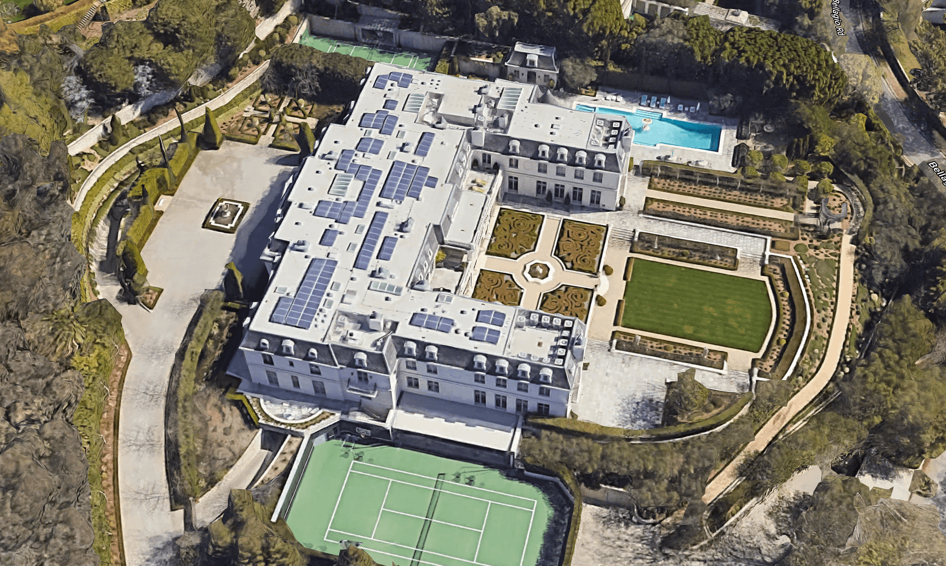 Inside A 60,000 Square Foot Bel Air Mega Mansion (PHOTOS)