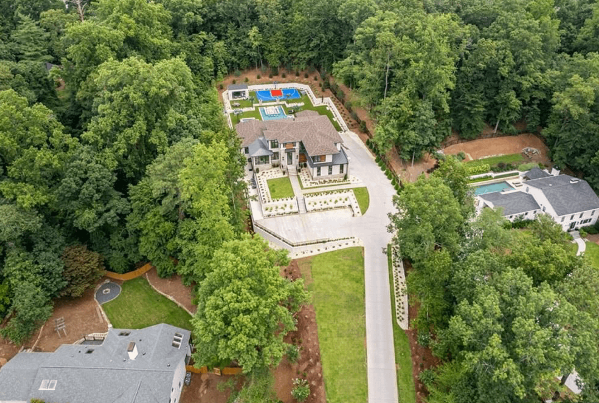 Hilltop New Build In Sandy Springs, (PHOTOS)