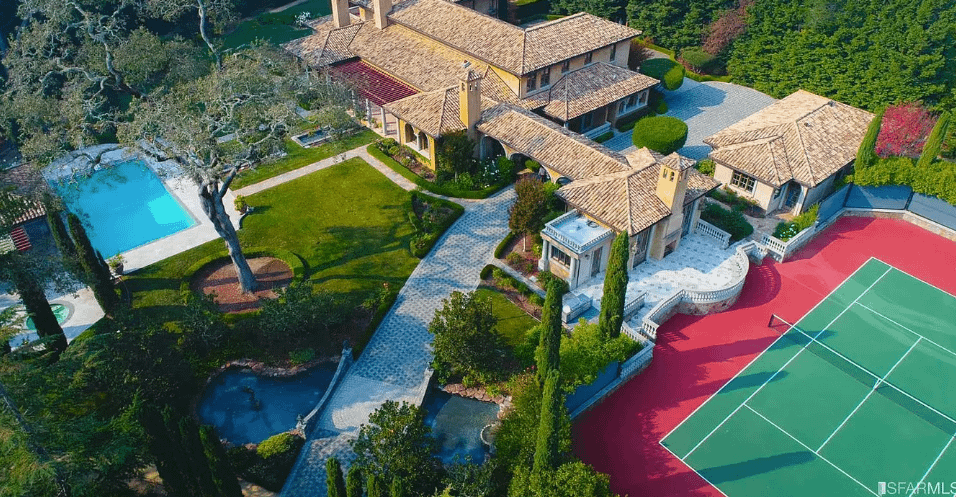 $19 Million Italian Inspired Home In Ross, California - Homes of the Rich