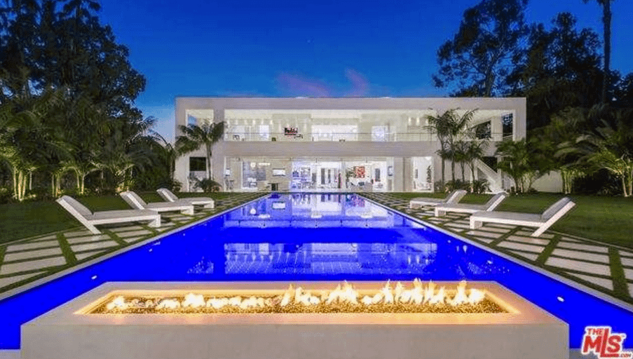 $55 Million Newly Built 20,000 Square Foot Modern Mansion In Beverly ...