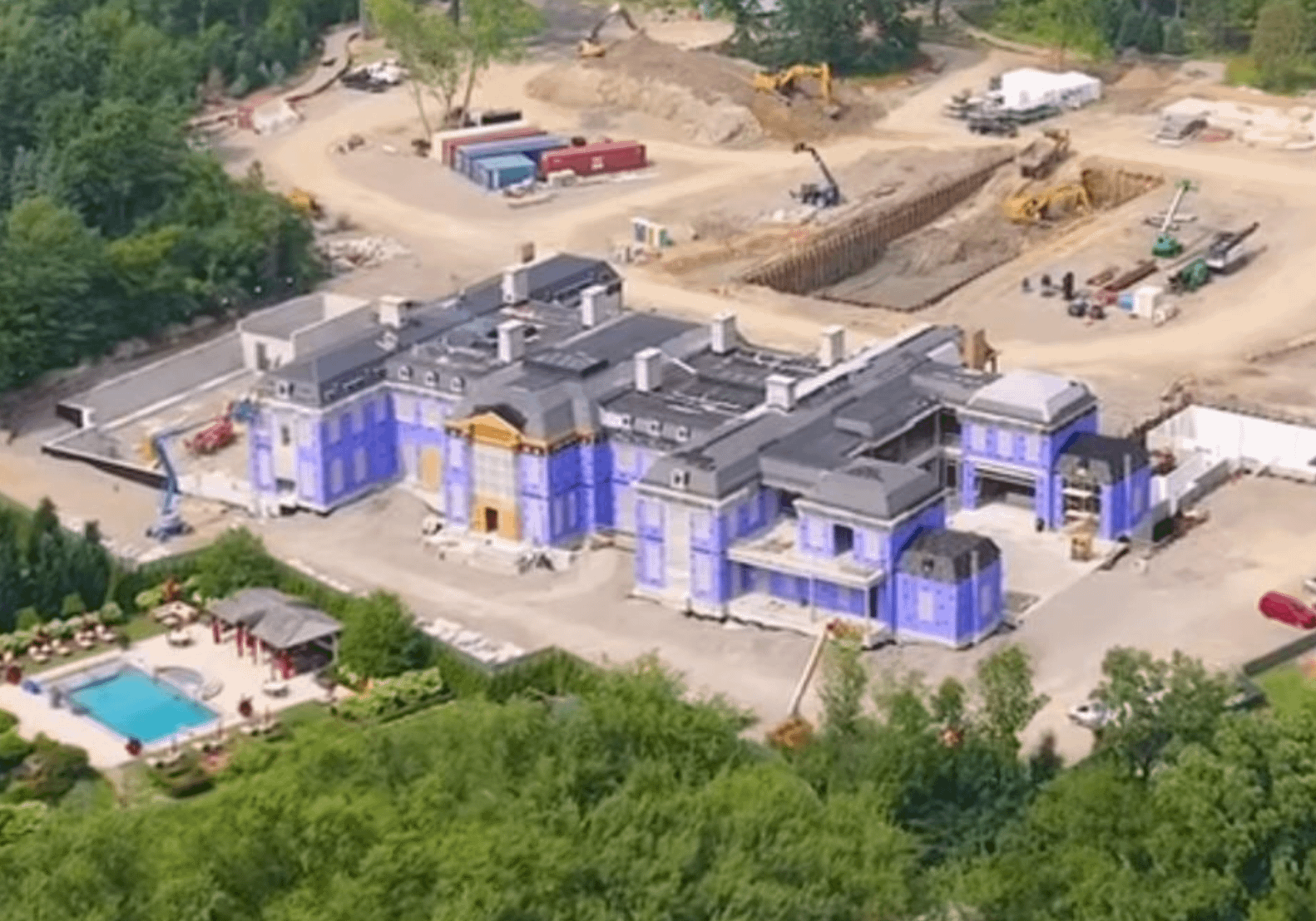 Billionaire Building A 60,000 Square Foot Michigan Mega Home