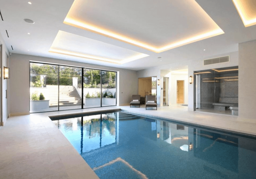 £15 Million Gated New Build In Surrey, England With Indoor Pool - Homes ...