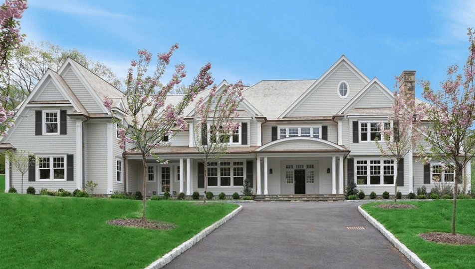 Colonial Shingle Style New Build In New Canaan, Connecticut - Homes of ...