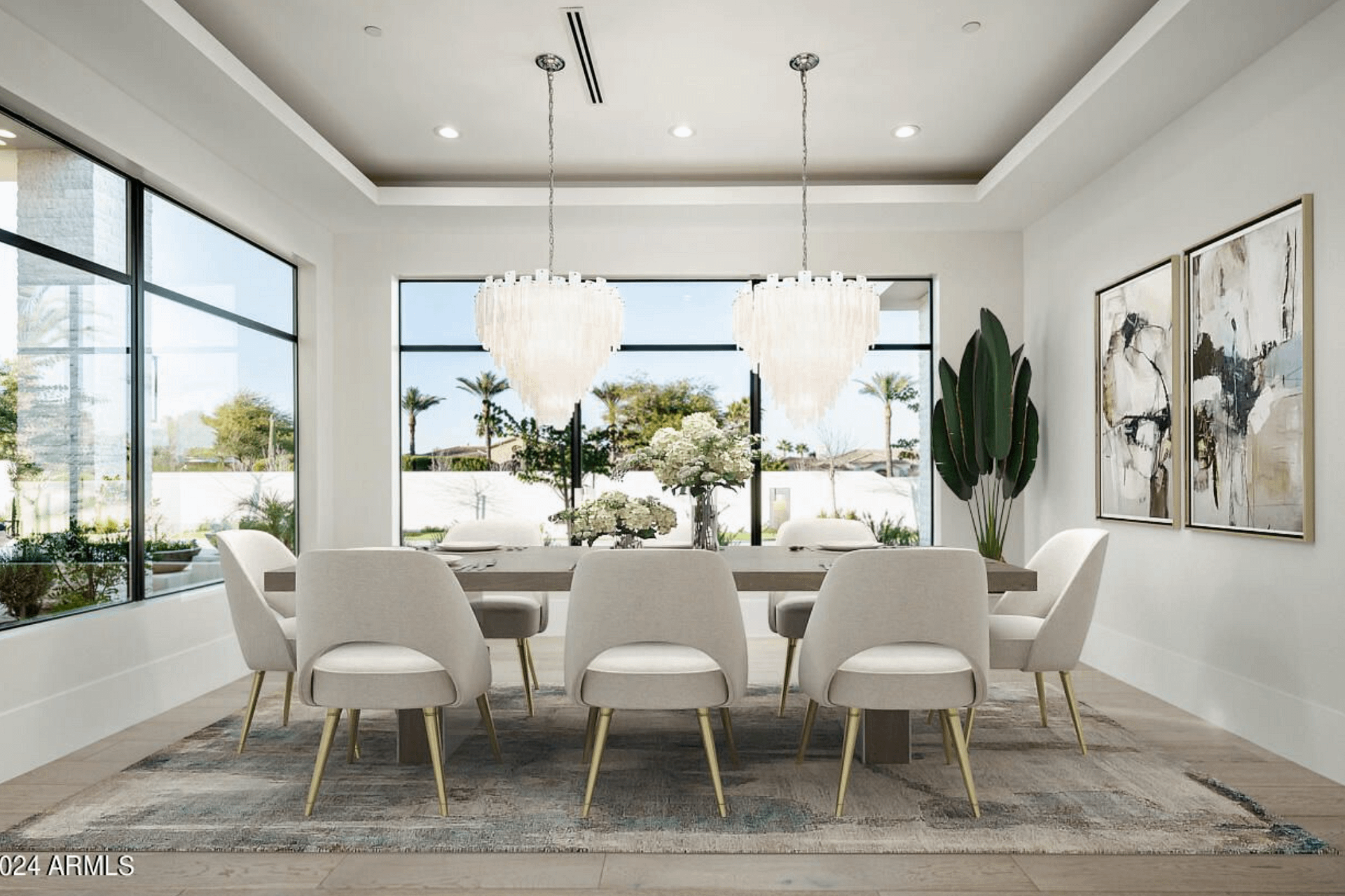 Arizona Home With 20+ Car Garage & Sports Court (PHOTOS)