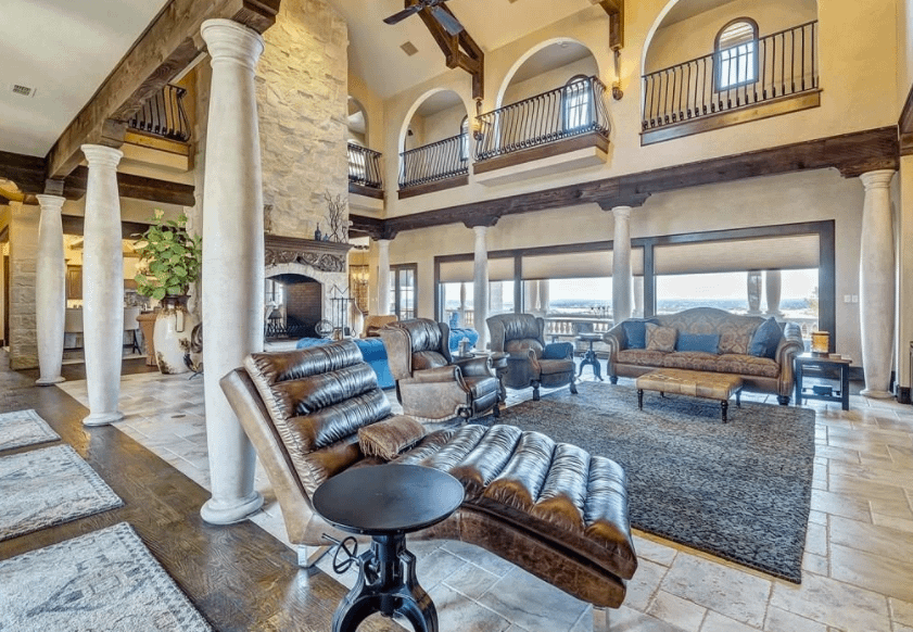 Incredible 19,000 Square Foot Mansion In Aledo, Texas - Homes of the Rich