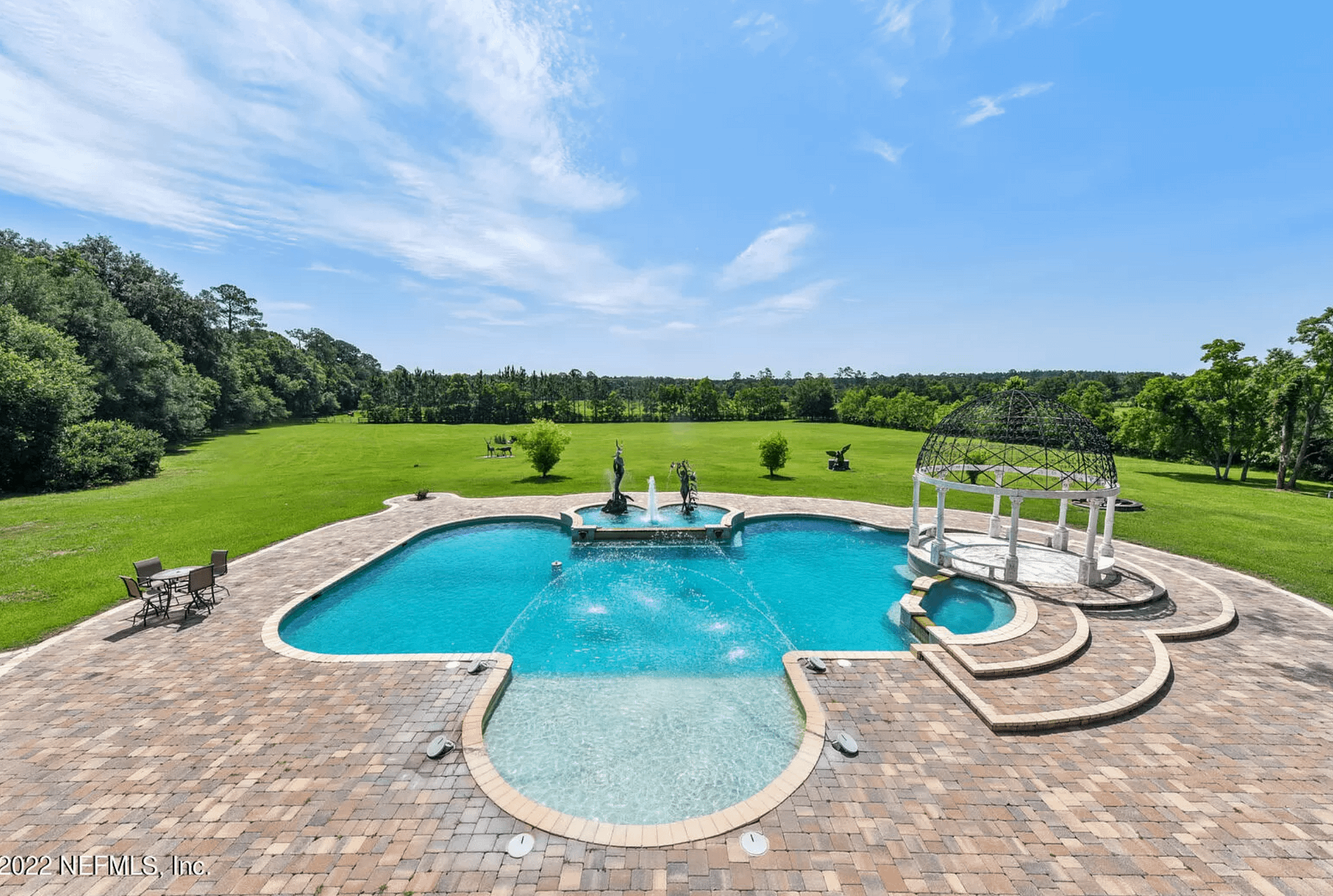 5 Million Brick Home On 12 Acres In Callahan, Florida (PHOTOS)