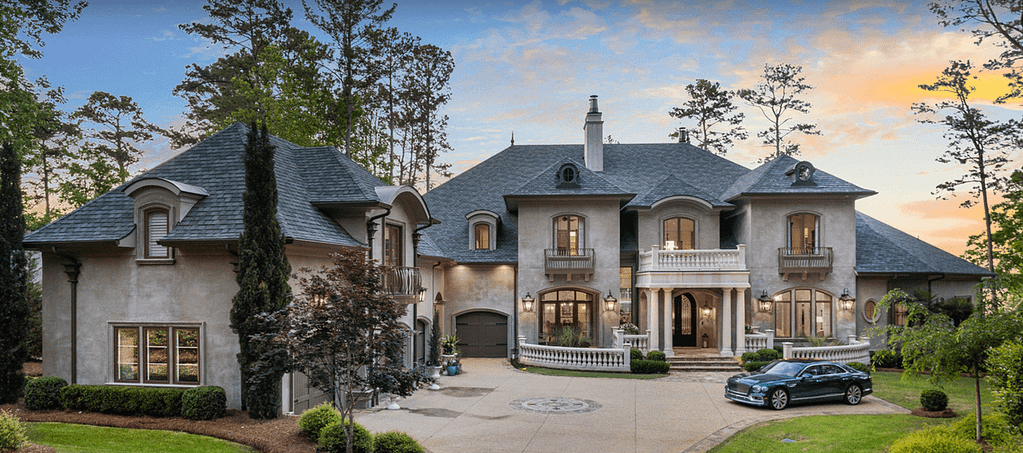 $10 Million Fully Furnished Lakefront Home In Georgia