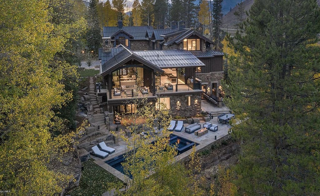 A Bold Stone Lodge Awaits For $6.9 Million In Vail Valley