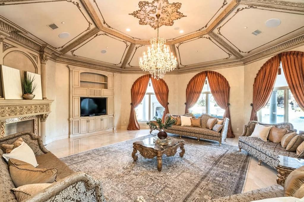 Inside Patrick Mahomes' $2million mansion in exclusive Kansas City suburb  complete with wine cellar and private pool