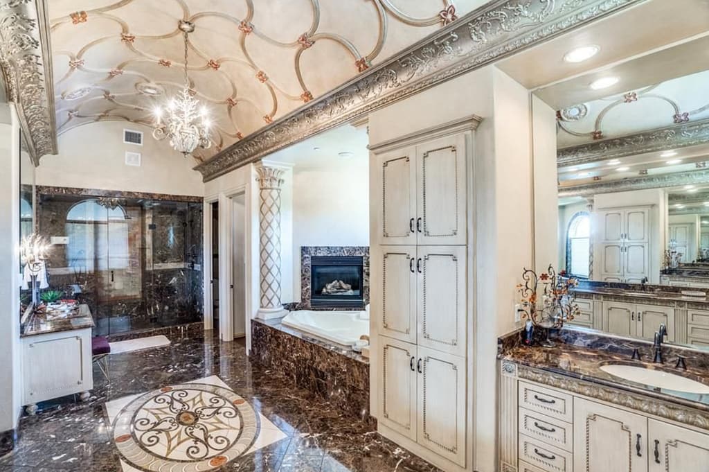 Inside Patrick Mahomes' $2million mansion in exclusive Kansas City suburb  complete with wine cellar and private pool