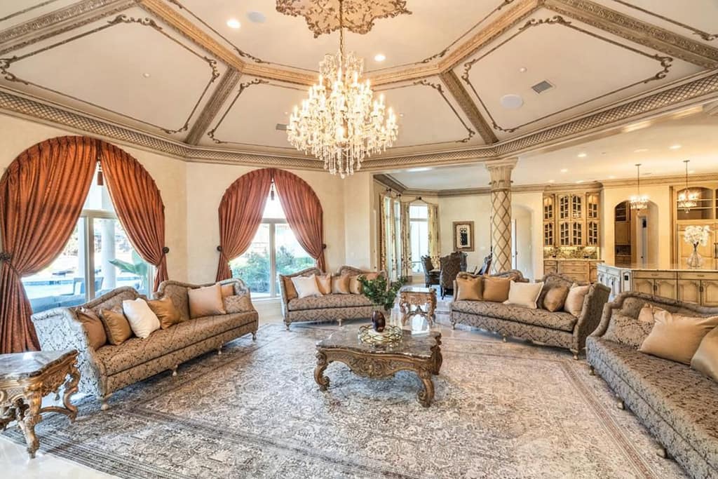 Inside Patrick Mahomes' $2million mansion in exclusive Kansas City suburb  complete with wine cellar and private pool