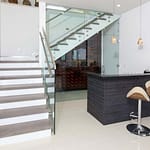 Wet Bar & Wine Cellar