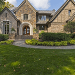 Waterfront Brick & Stone Home In Excelsior, Minnesota - Homes of the Rich