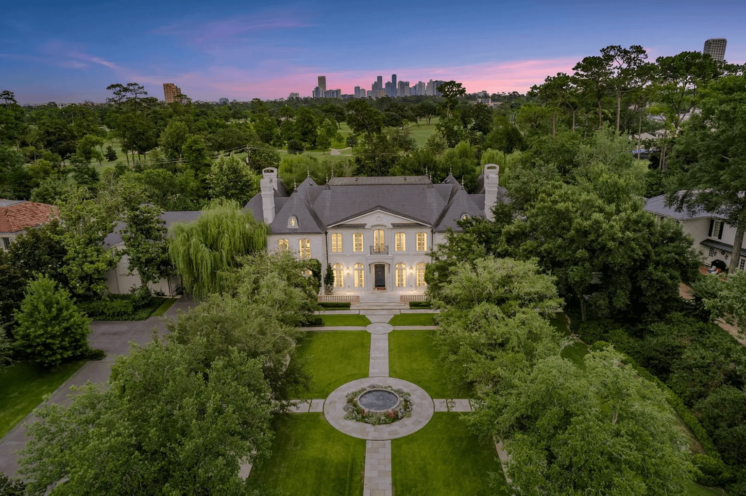 Grand $24 Million French Style Home In Houston, Texas