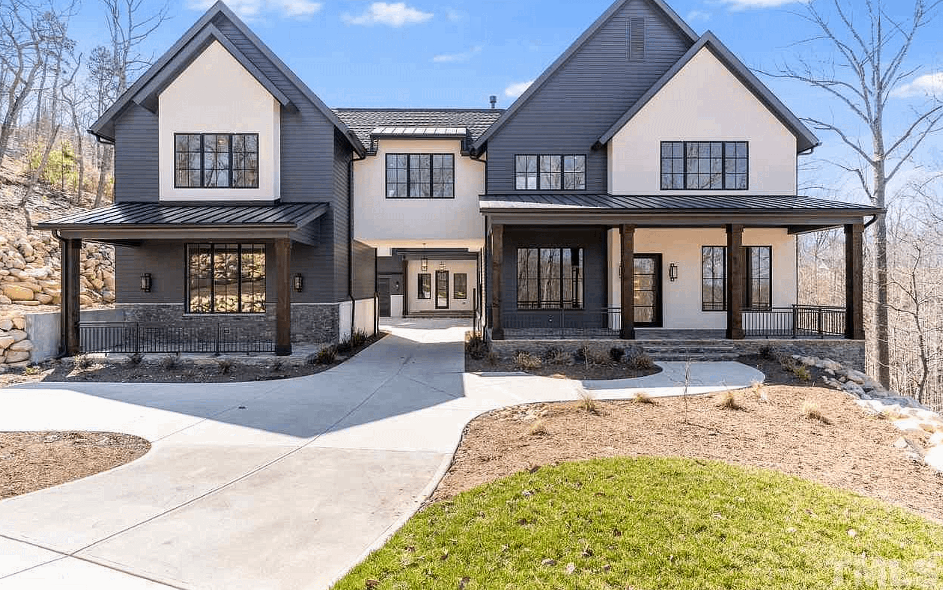 $2.7 Million Modern Farmhouse Style New Build In Chapel Hill, North ...