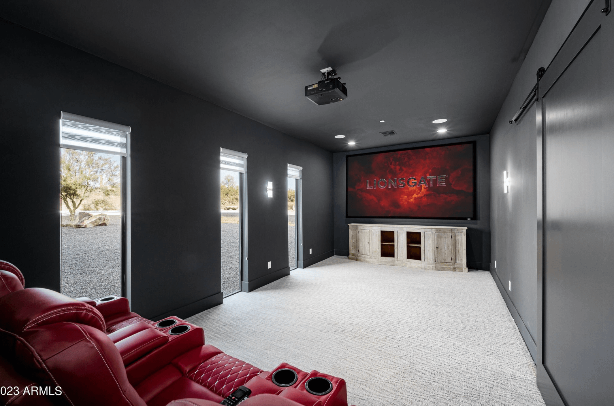 Modern New Build In Arizona Comes With 12-Car Garage