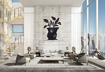 $98 Million New York City Penthouse Great Room